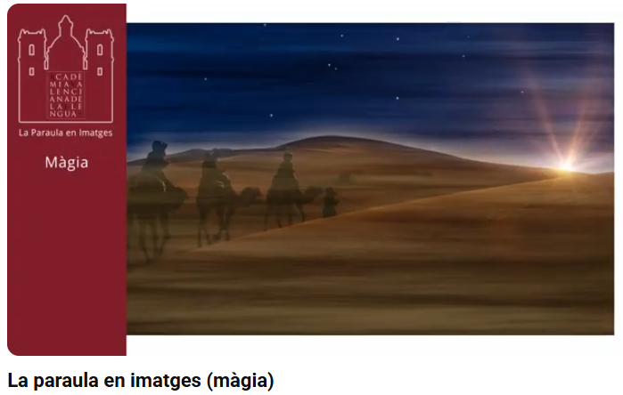 Paraula del dia «màgia»