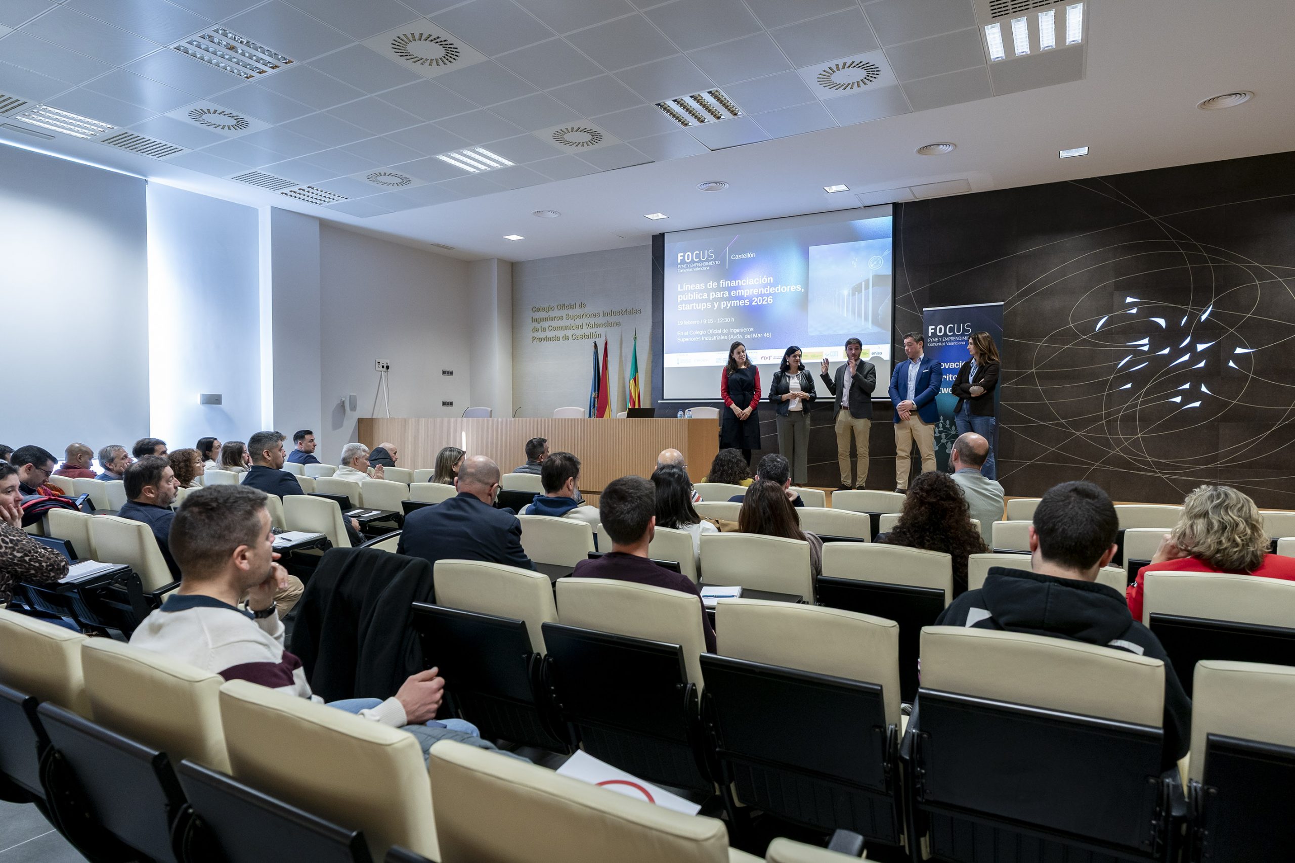 CEEI Castellón reúne a las principales entidades públicas de financiación para empresas en el primer Focus Pyme de 2026