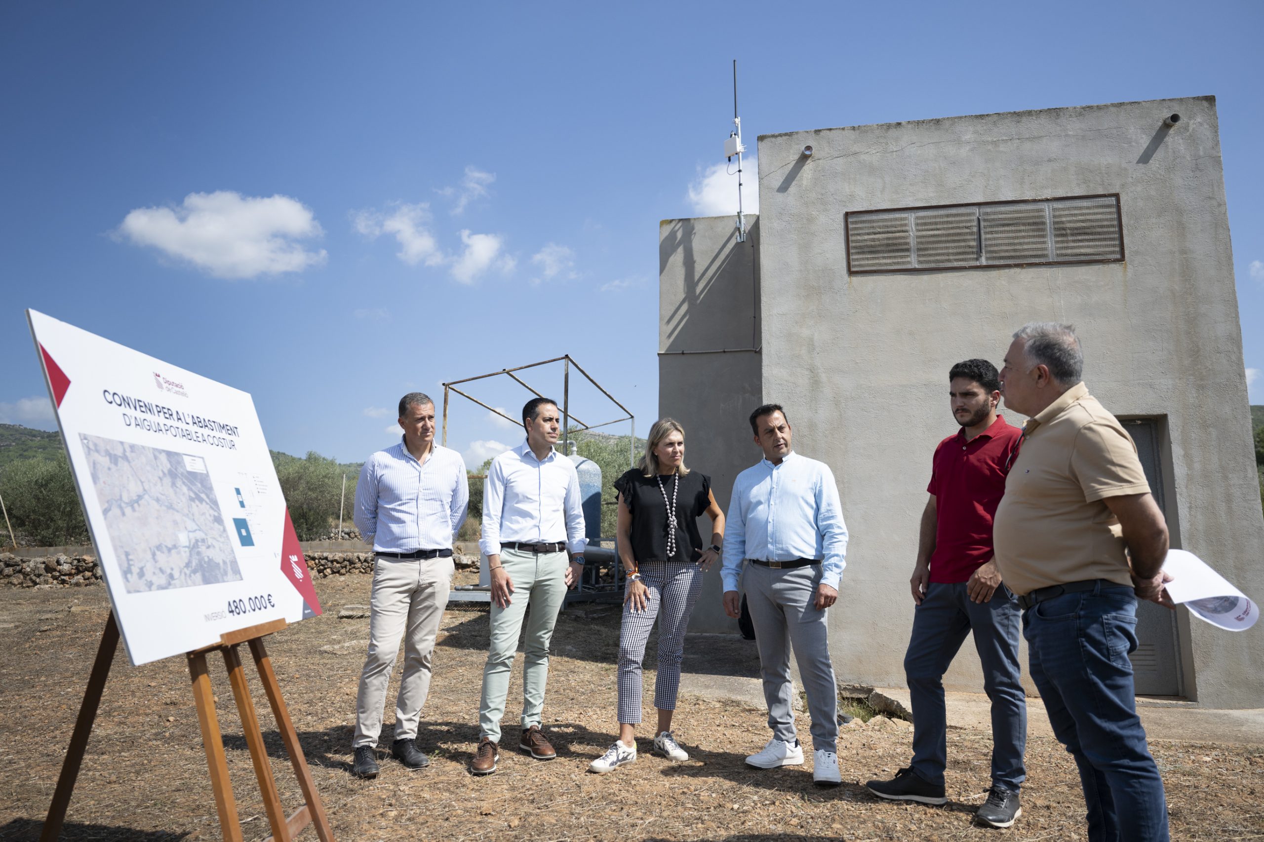 La Diputació de Castelló reafirma el seu compromís per garantir el proveïment d’aigua potable a la província amb una nova convocatòria d’ajudes de 1,5 milions d’euros