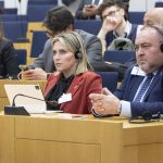 Marta Barrachina reafirma en el Parlament Europeu la seua defensa a la ceràmica sense fissures perquè “no és només un sector econòmic. És el cor de la nostra província”