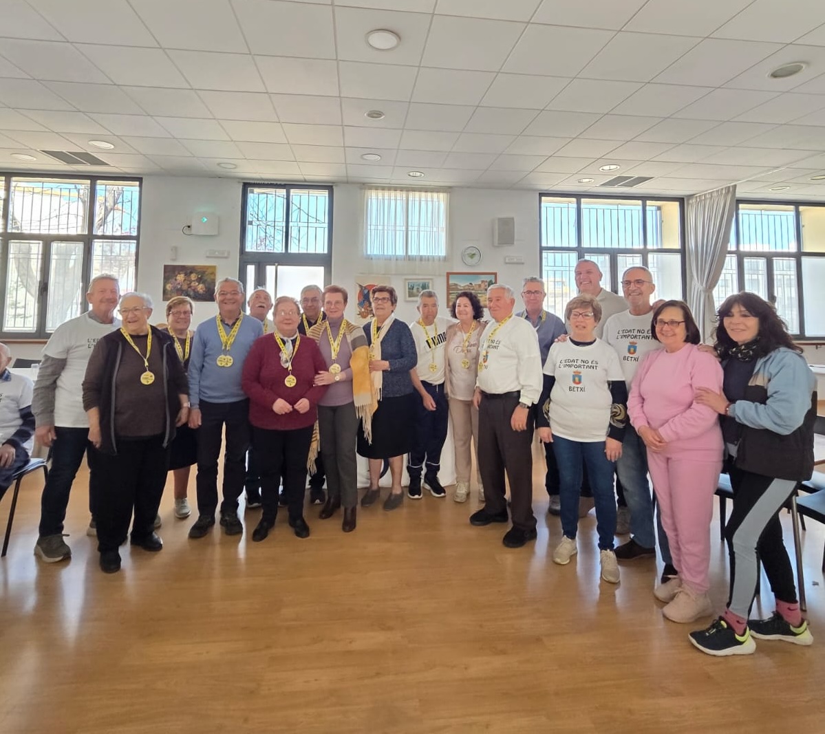 Betxí acull els Jocs Castellonencs i reuneix a prop de 60 persones majors