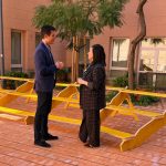 El Centre Municipal de les Arts de Burriana ja compta amb grades portàtils per als espectacles a l’aire lliure