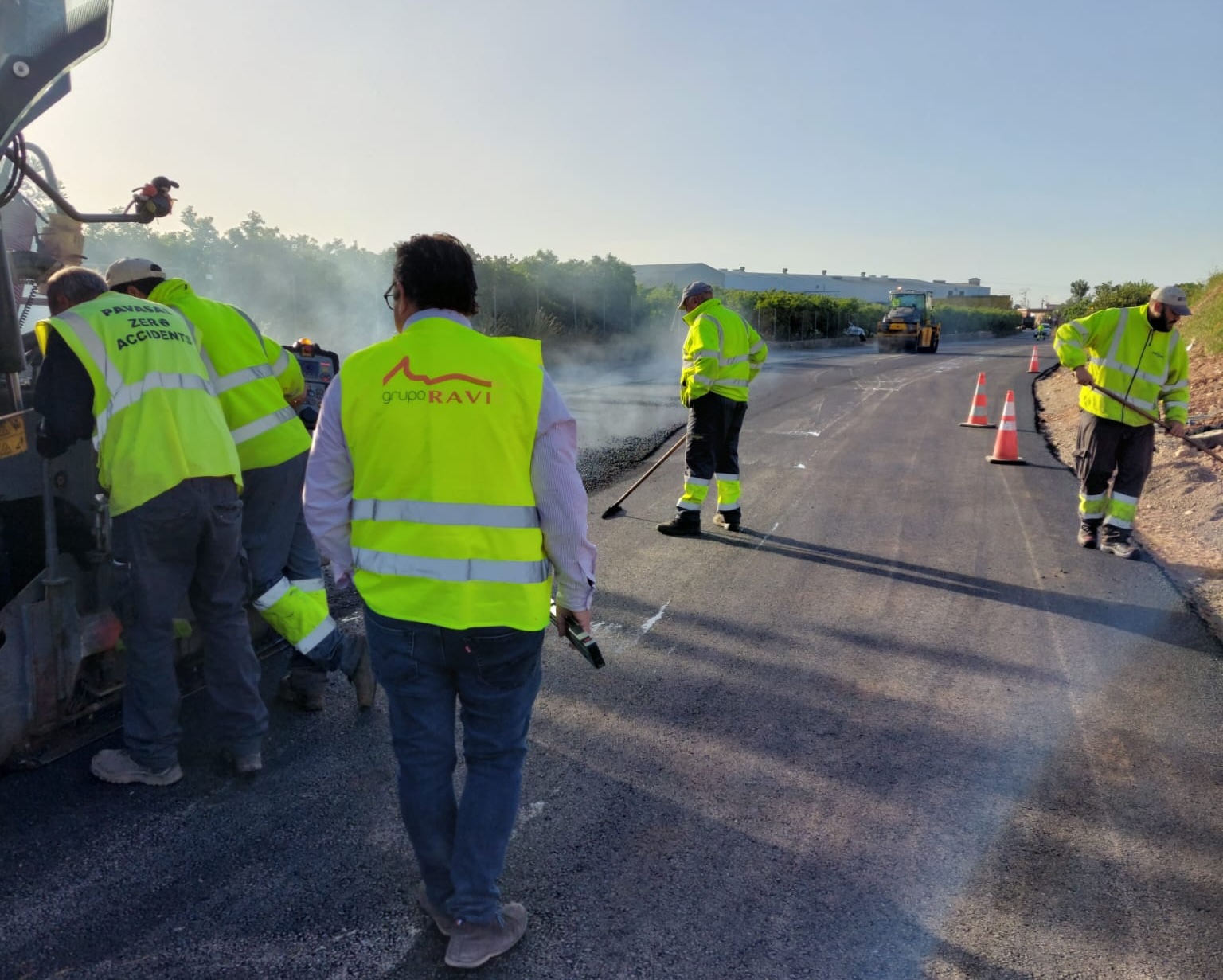 Betxí amplia el camí del Puntarró per avançar en la Ronda Nord i traure els camions del nucli urbà