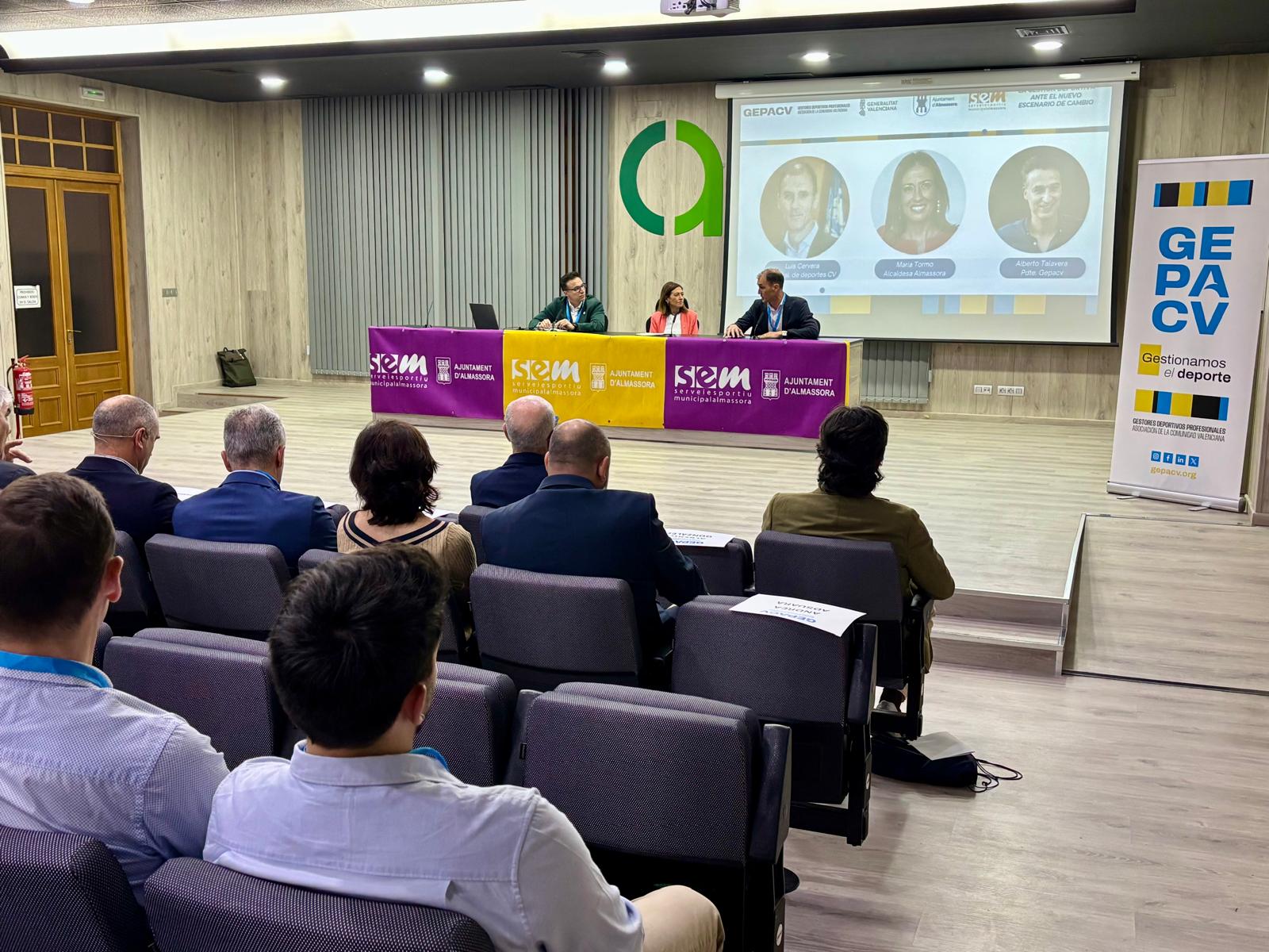 Almassora acull una jornada sobre gestió esportiva centrada en els nous reptes del sector