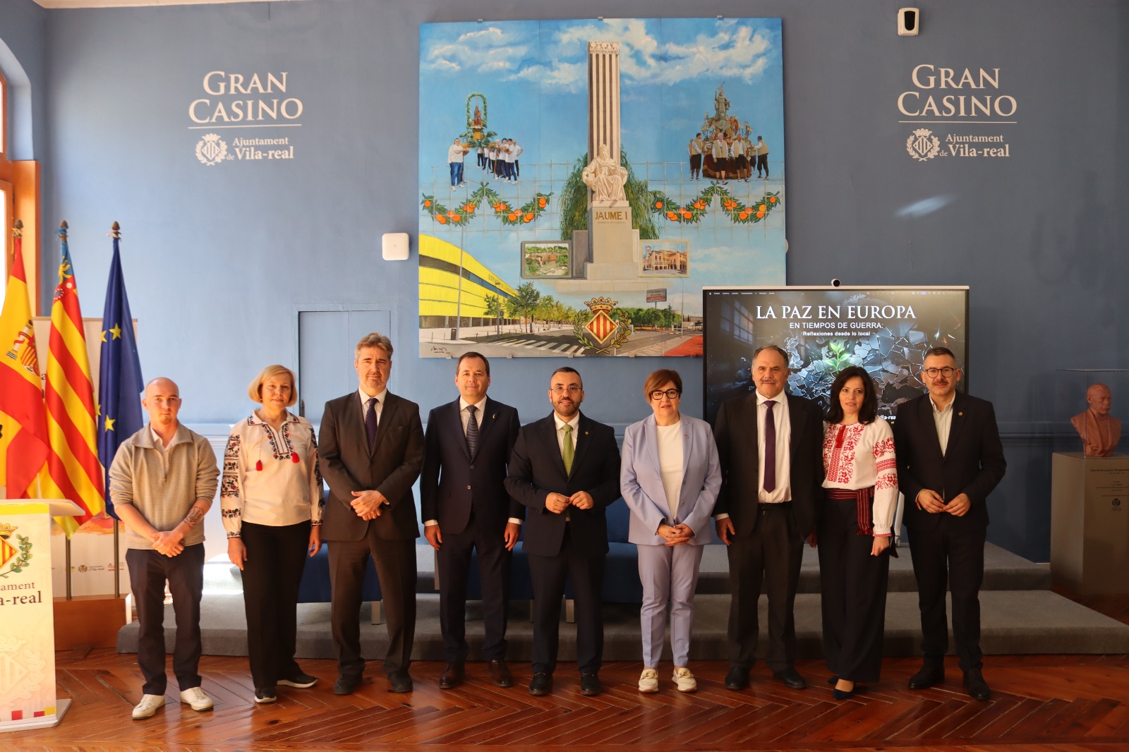 Vila-real reivindica la memòria, la solidaritat i el compromís local amb la pau en una jornada sobre Ucraïna