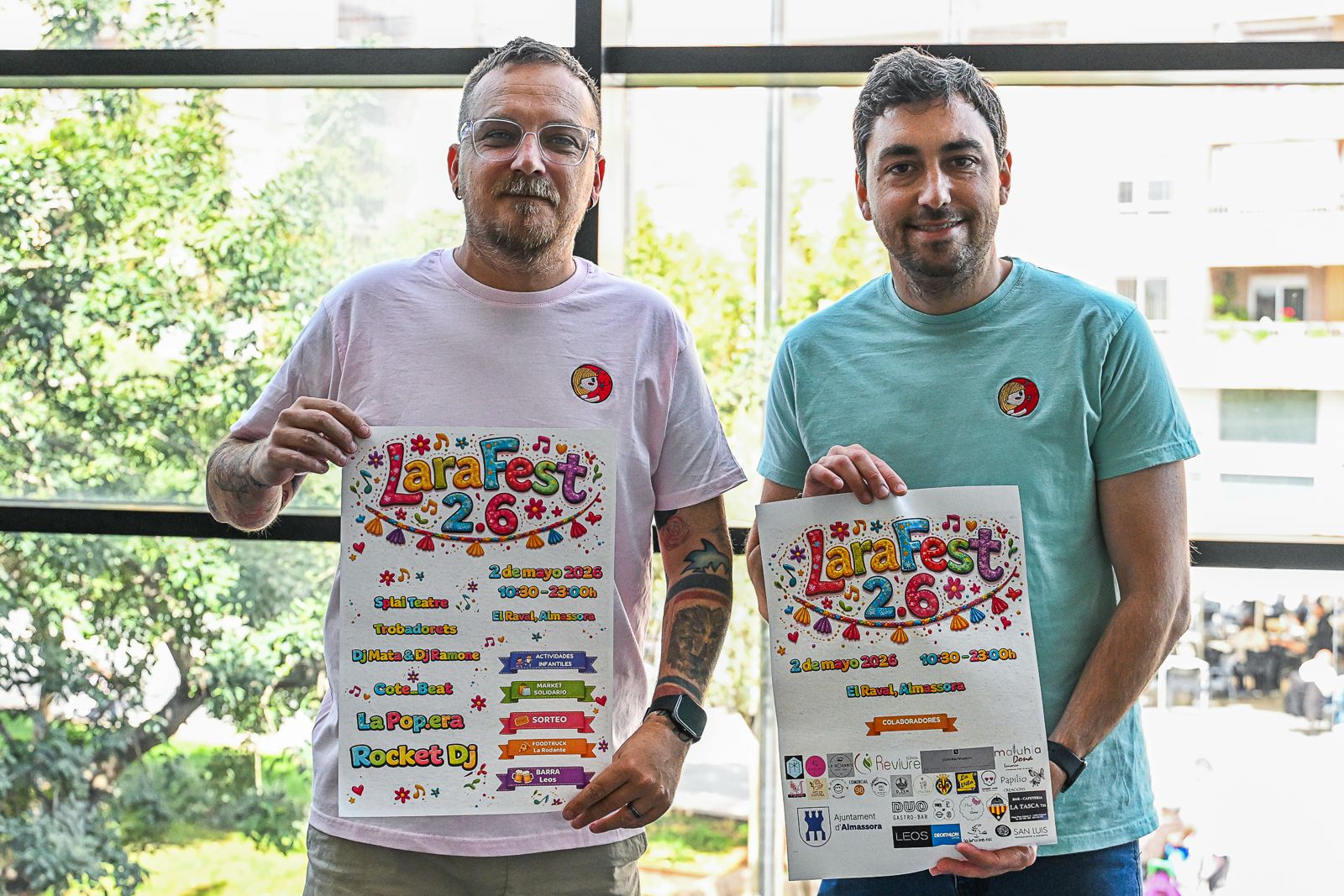 Almassora vibrará el 2 de mayo con LaraFest 2.6, una jornada solidaria a beneficio de la Fundación Lara de los Rosales