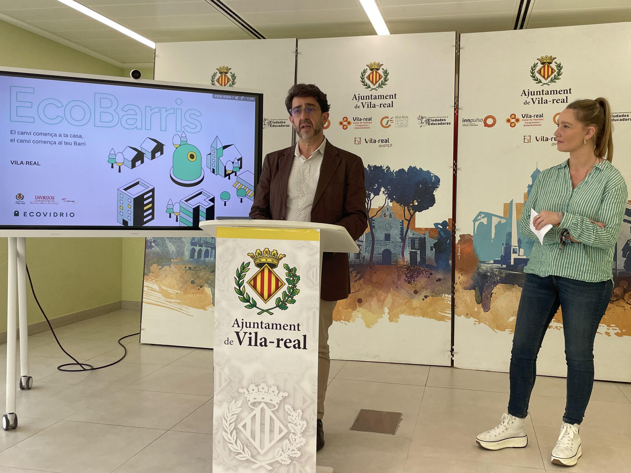 Vila-real i Ecovidrio impulsen una innovadora campanya per a millorar el reciclatge de vidre amb intel·ligència artificial