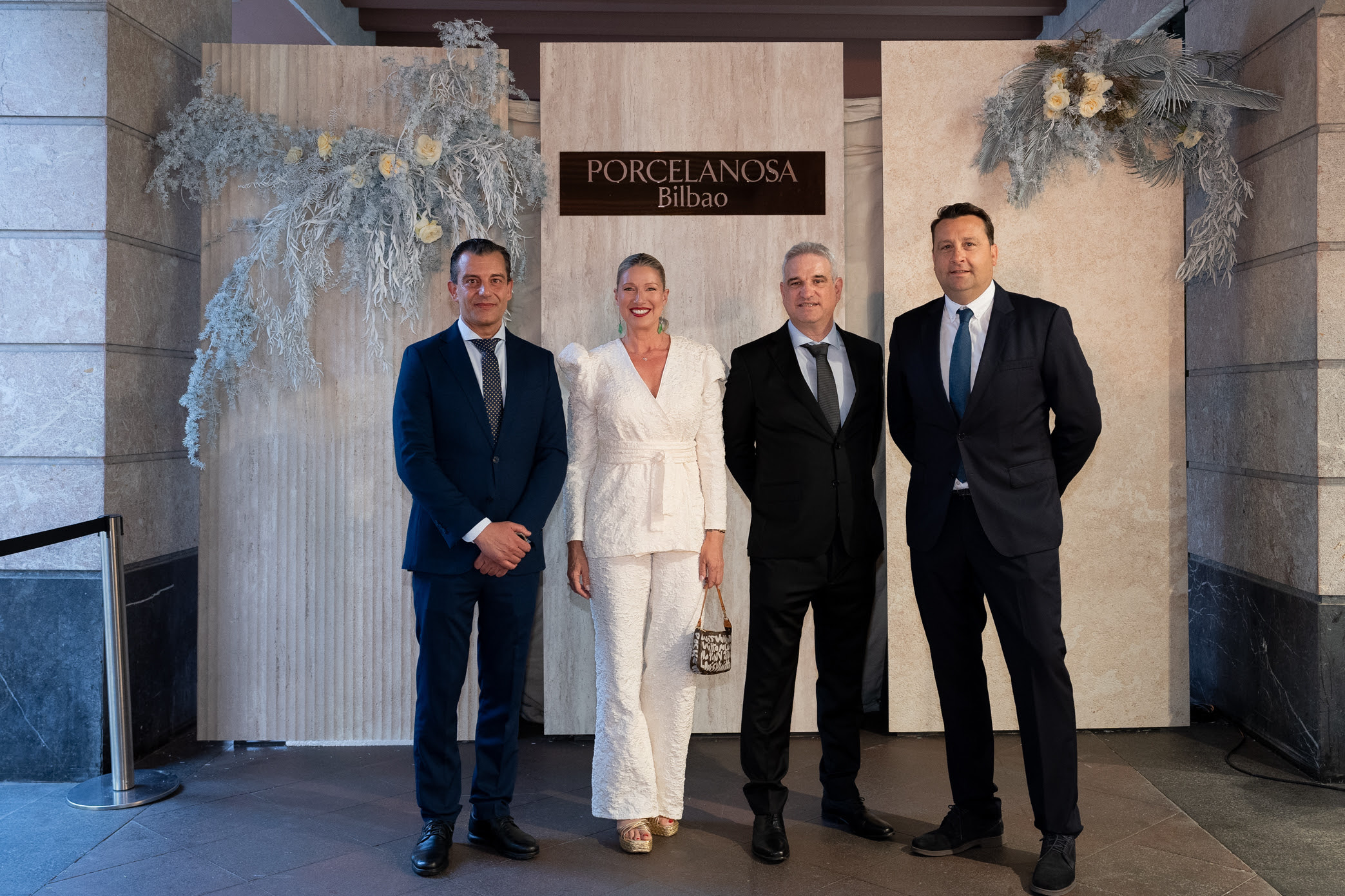Gastronomía, diseño y Anne Igartiburu: así fue la inauguración de la nueva tienda de Porcelanosa en Bilbao