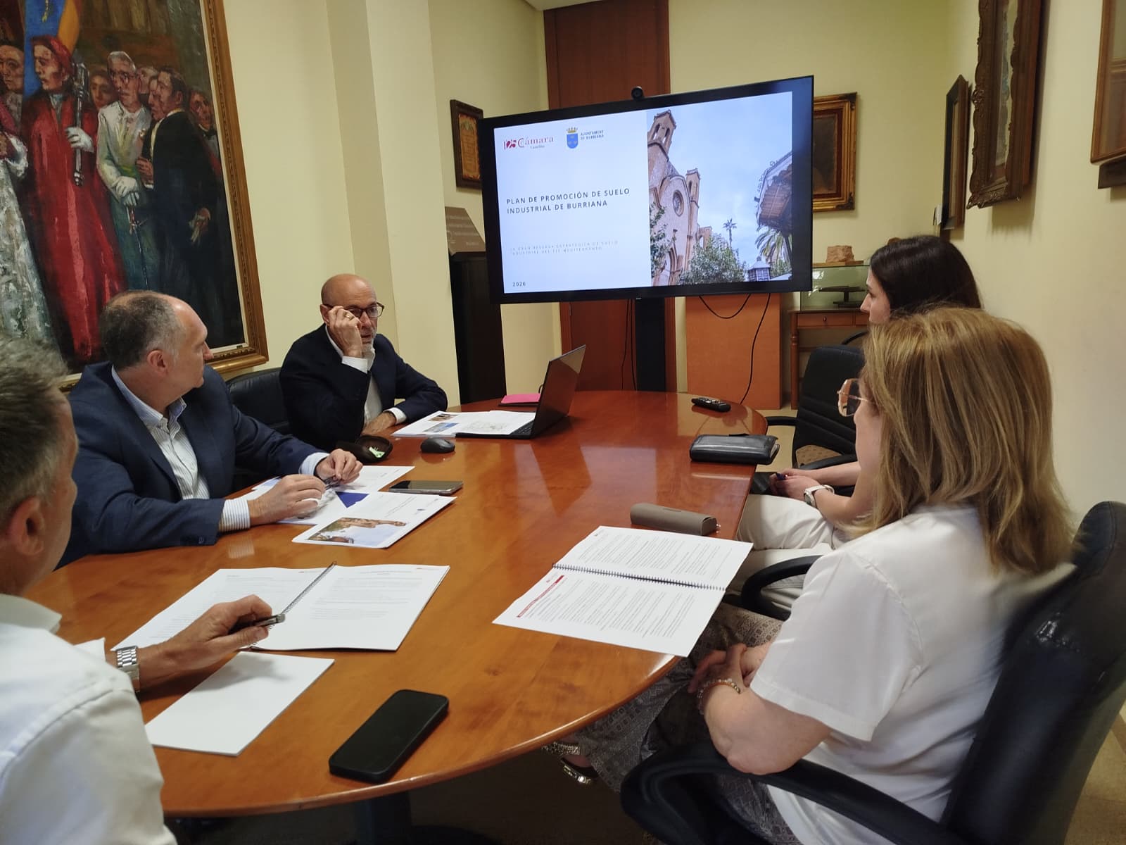 La Cambra de Comerç presenta l’estratègia per a impulsar els 1,5 milions de metres quadrats de sòl industrial de Burriana